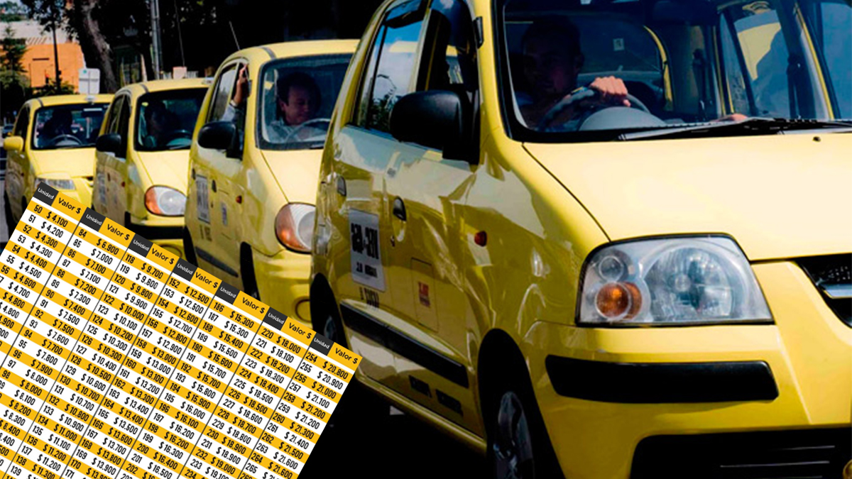 Tarifas de taxi aumentarán este 2022 en Bogotá KienyKe